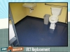 Replaced VCT tile