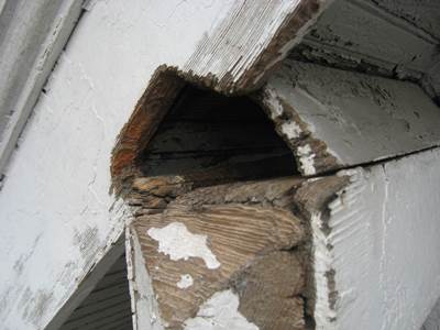 soffit fascia water damage outdoor home repair and handyman services in cincinnati OH