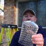 Home Maintenance Item 1 - Gutter Downspout Screen