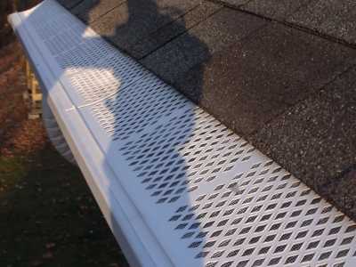 soffit fascia gutter guards install replace outdoor home improvement carpentry home repair and handyman services in cincinnati OH