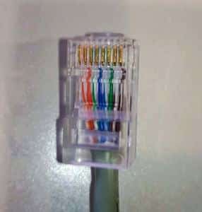 Home network RJ45 Connector