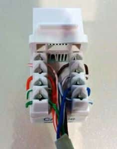 Home network ethernet jack