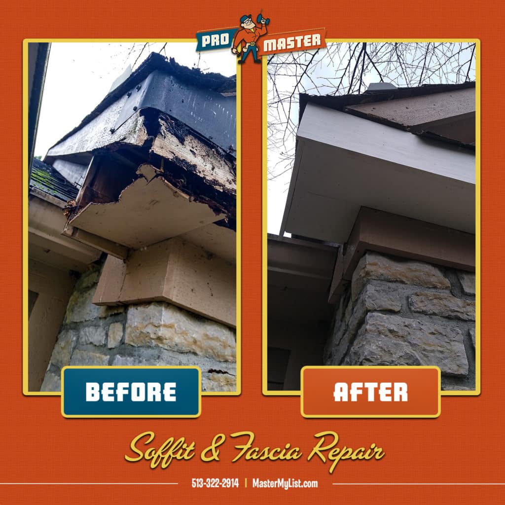 Soffitt and Fascia Repair Cincinnati OH