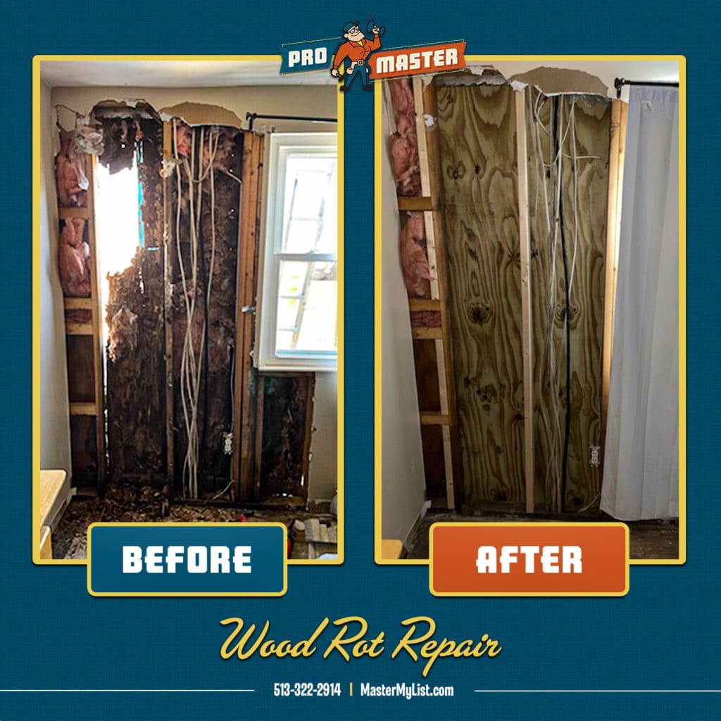 Wood Rot Repair Cincinnati OH