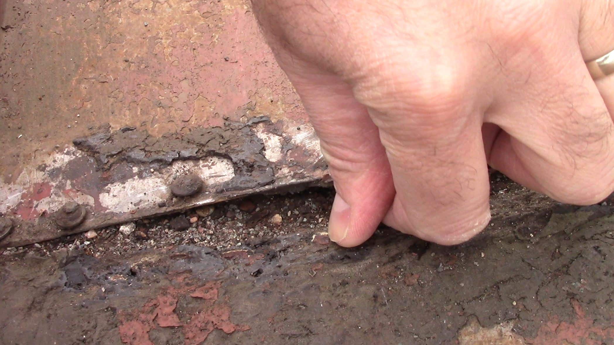 box gutter liner seam outdoor improvement home repair and handyman services in cincinnati OH