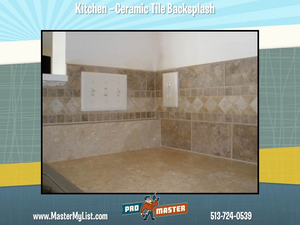 Ceramic Kitchen Tile Backsplash