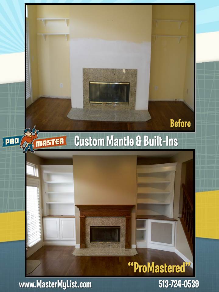 Custom Mantle and Built-Ins