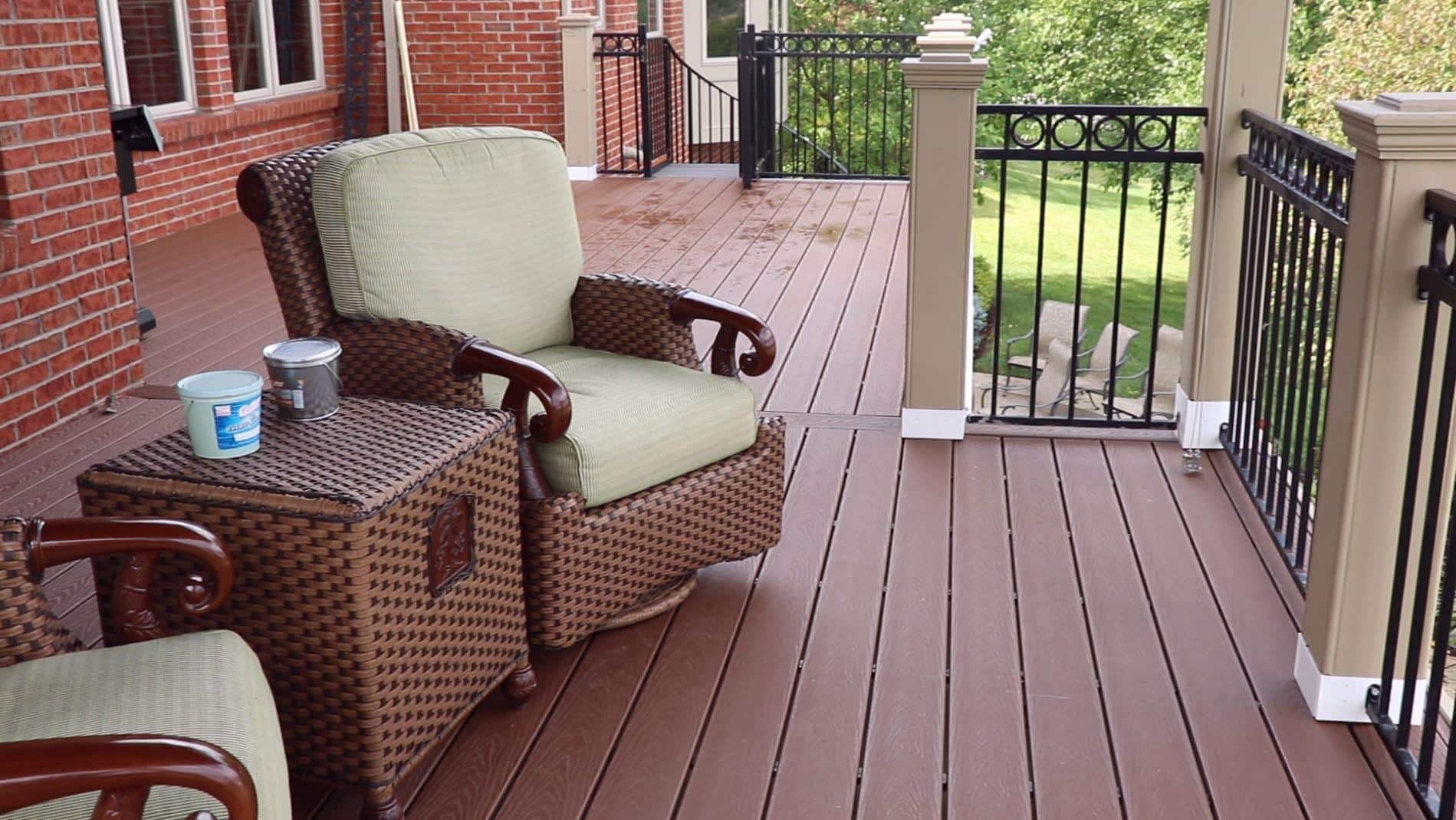 deck dry rot refinish outdoor improvement home repair and handyman services in cincinnati OH