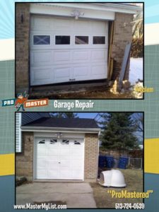 garage-crash-before-after-repair-promaster-cincinnati