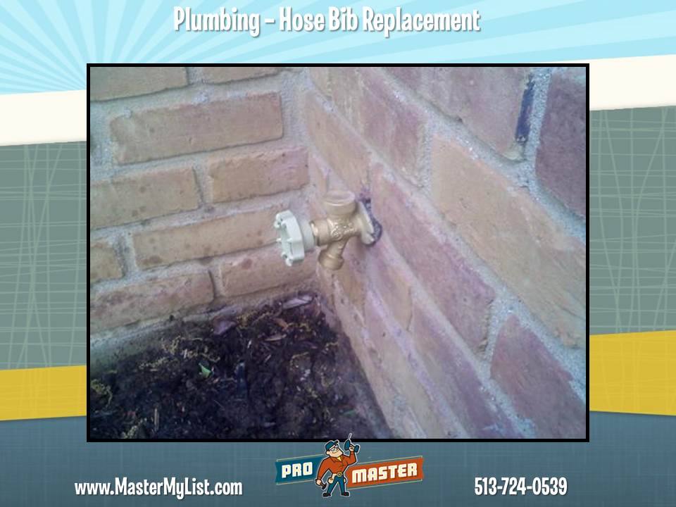 hose bib replace install outdoor home improvement carpentry home repair and handyman services in cincinnati OH