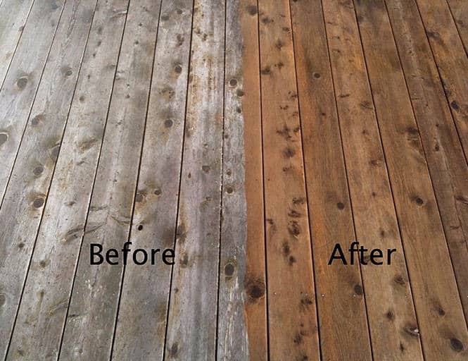 Deck Wood Rot Repair