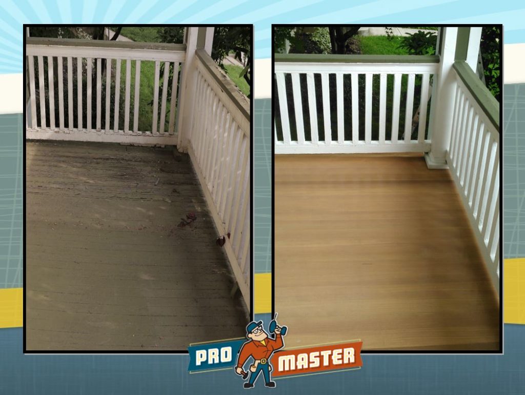 porch railing flooring column replace install oudoor improvement home repair and handyman services in cincinnati OH
