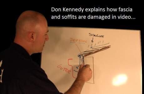 Don Kennedy explains fascia and soffit rot