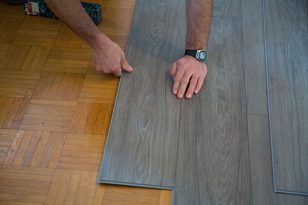 vinyl flooring install rebuild interior home repair and handyman services in cincinnati OH