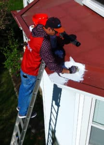 painting roof outdoor project home repair and handyman services in cincinnati OH