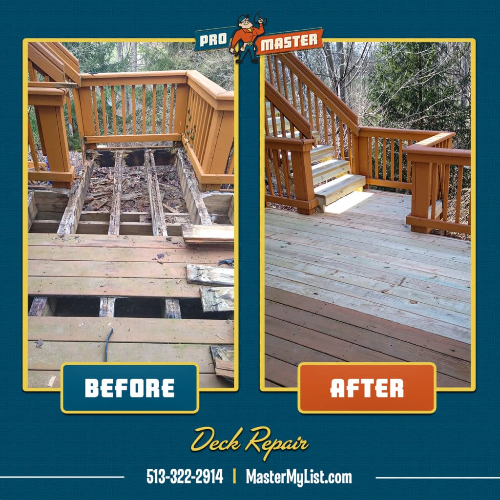 Deck Remodeling Stairs Cincinnati OH