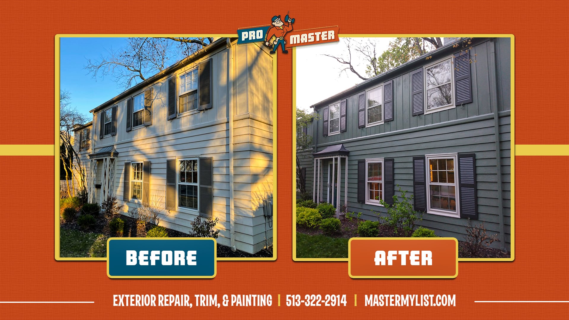 Exterior Siding and Trim Repair