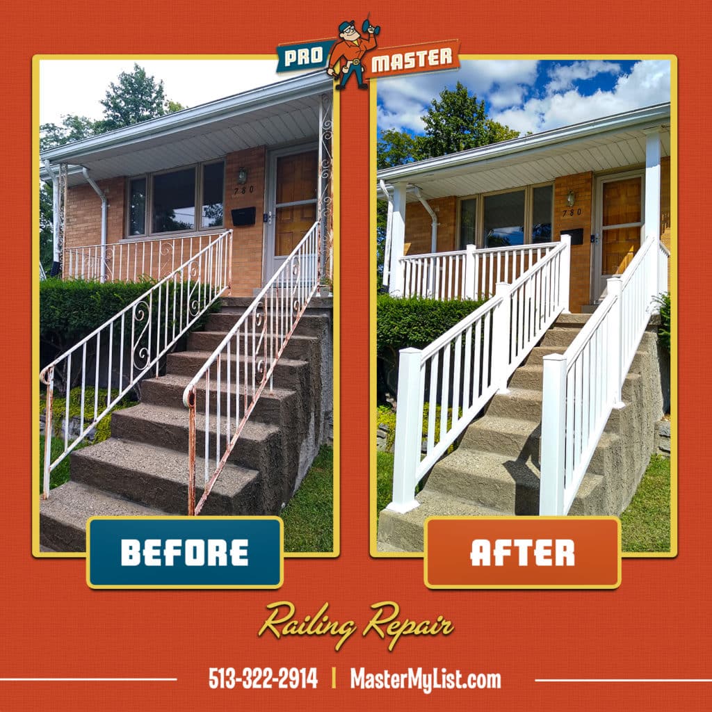 Porch Railing Repair Cincinnati OH