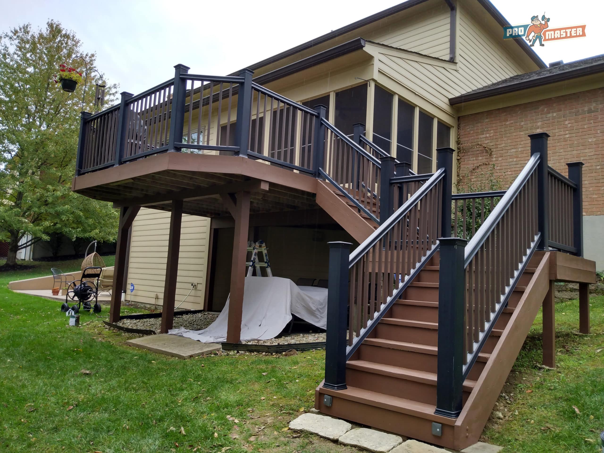 Composite deck build ProMaster Home Repair