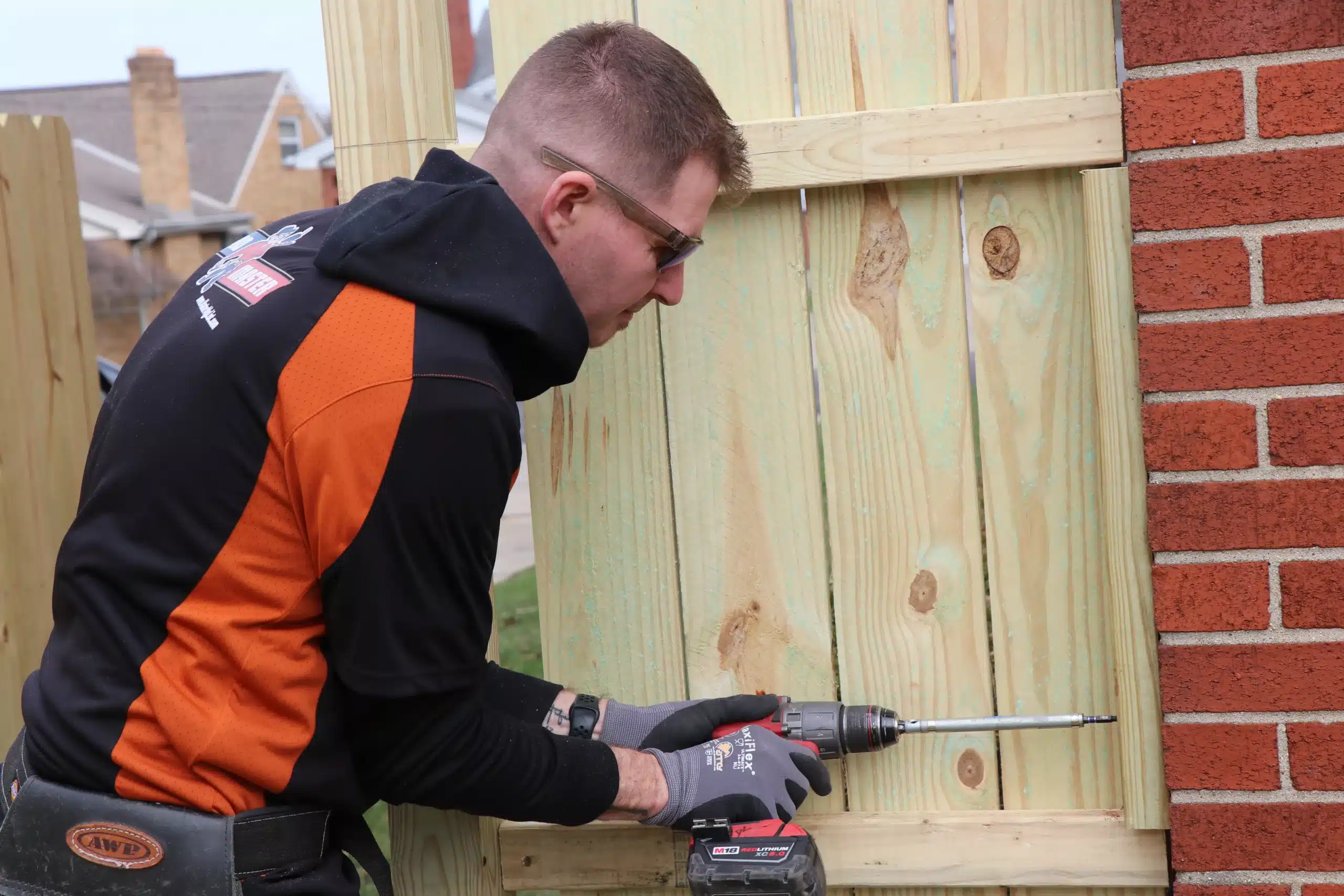 custom carpentry fence build outdoor home repair and handyman services in cincinnati OH
