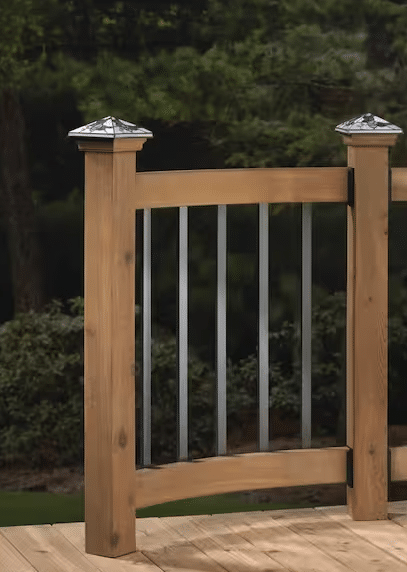 Porch/deck railing option