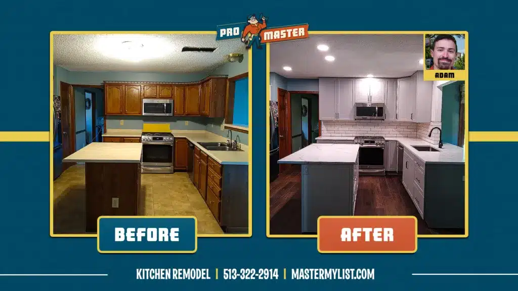 ProMaster can transform the look and function of your home through a kitchen remodel
