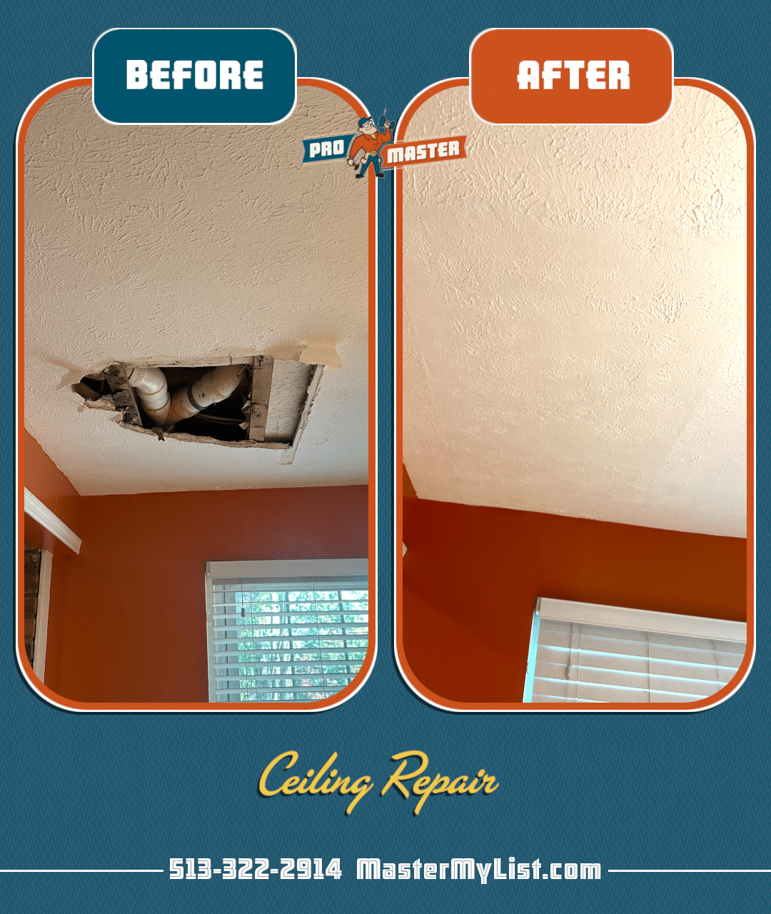 ceiling repair