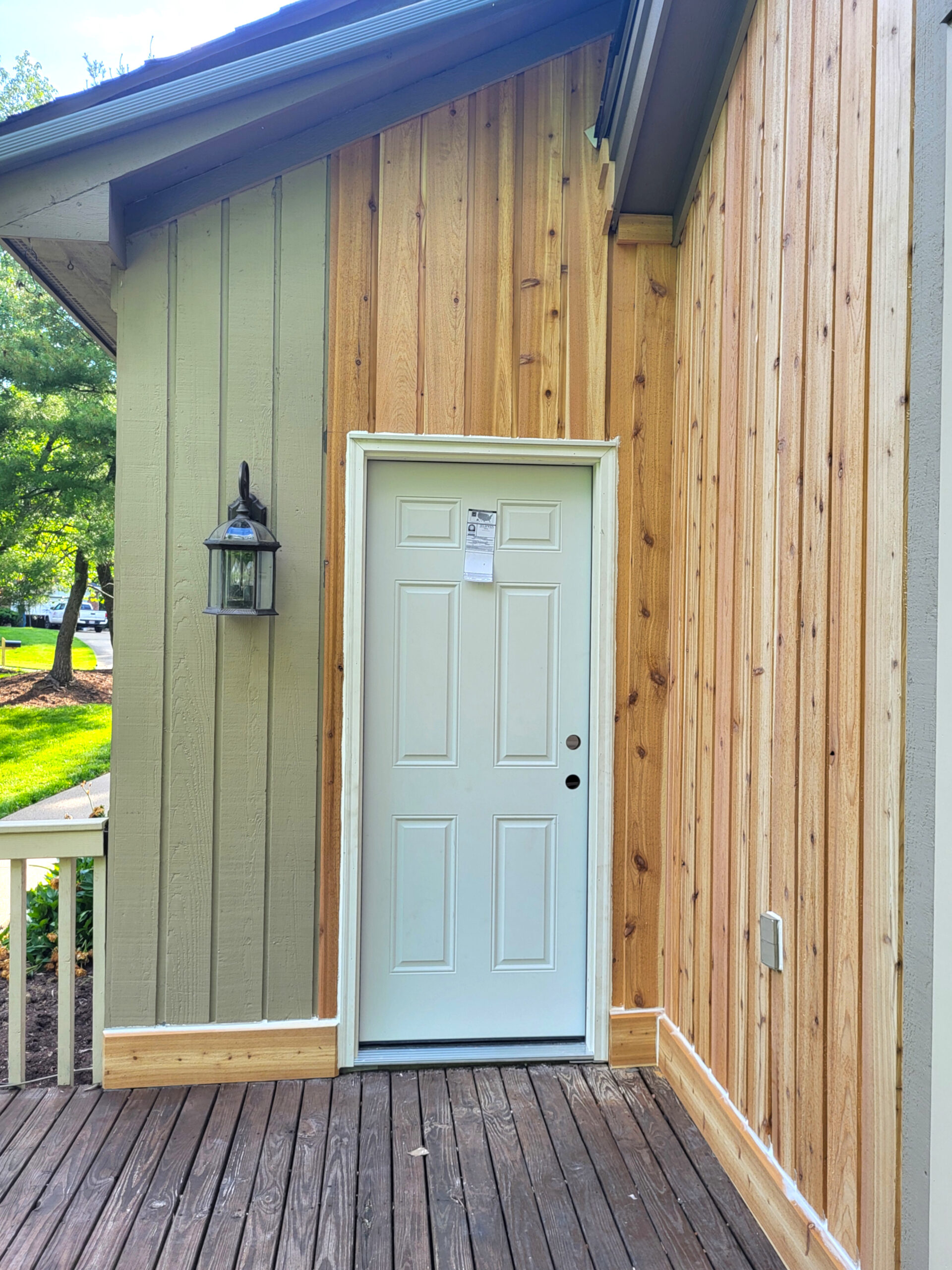 new siding install repair