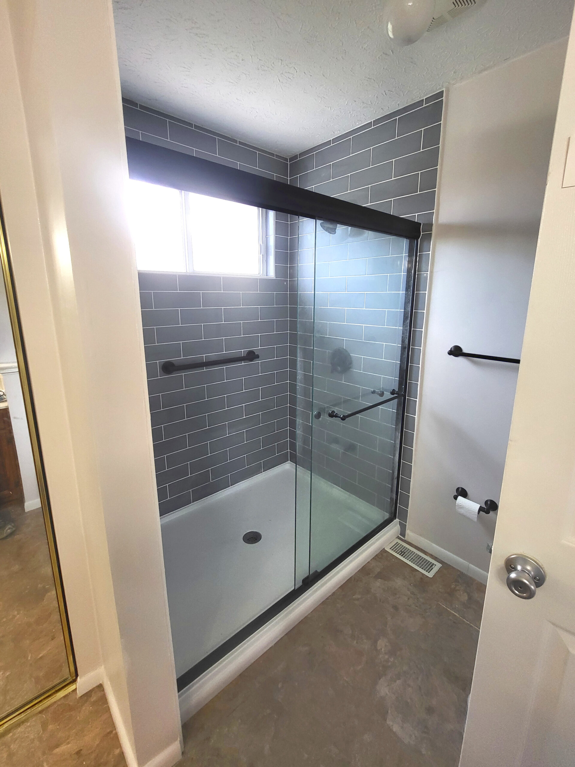 shower after